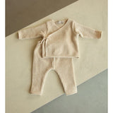 Witlof For Kids - Babysetje - Soft Sand Velvet Rib